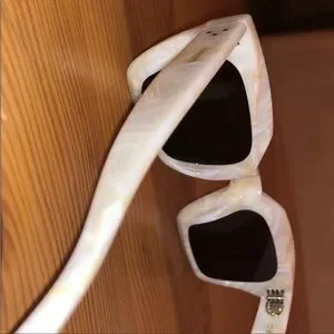 Celine | Accessories | Celine Square White Marble Sunglass  display picture 2